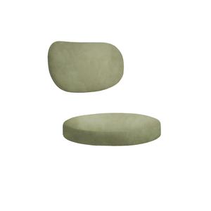Набор подушек для стула "Марсель" светло-зеленый бархат