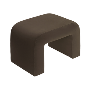 Чехол пуфик "Боу" мини | шоколадный бархат