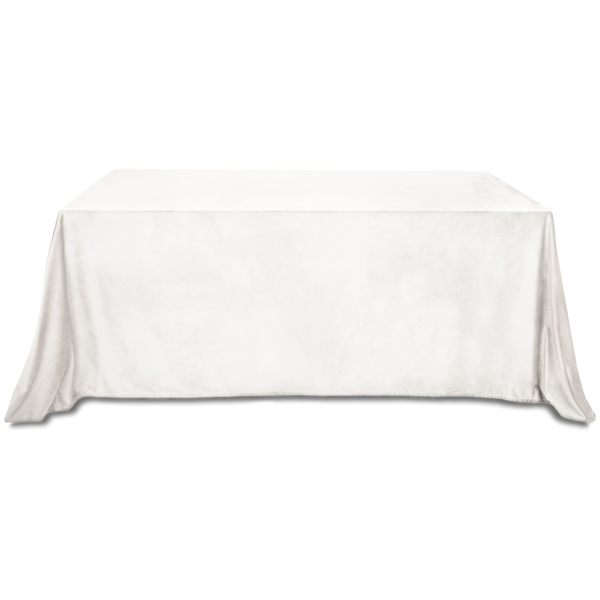 Скатерть бархатная "Бета+" ландыш прямоугольная