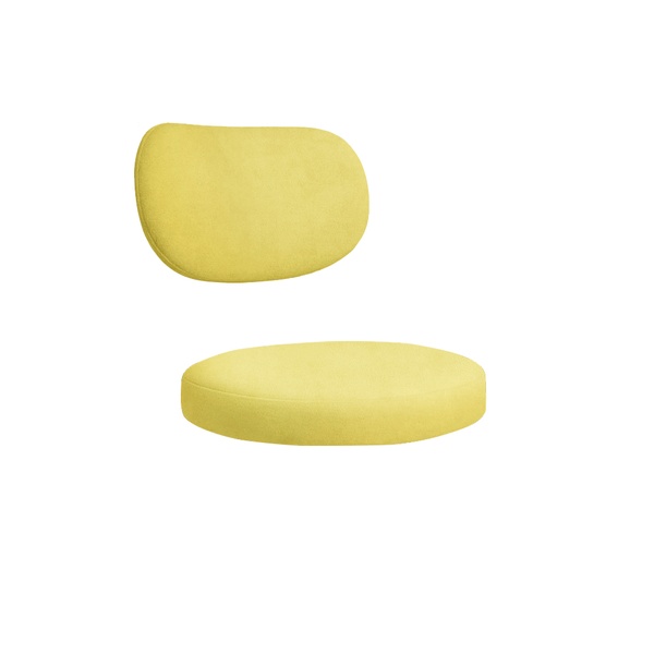 Набор подушек для стула "Марсель" спелая дыня бархат