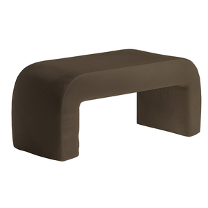 Чехол пуфик "Боу" макс | шоколадный бархат