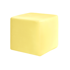 Чехол пуфик "Квадро" спелая дыня бархат