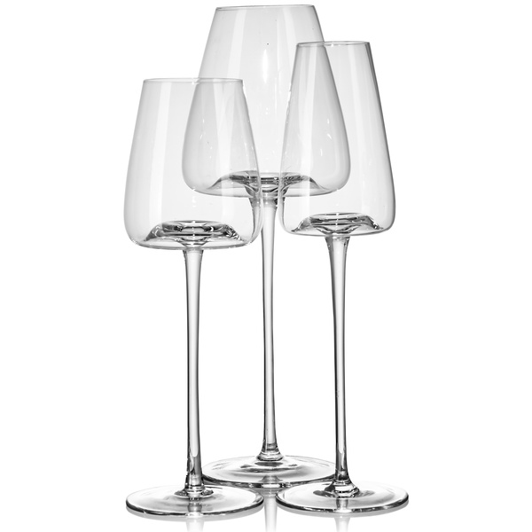 Бокал «Люксор» для красного вина прозрачный - Фото 4