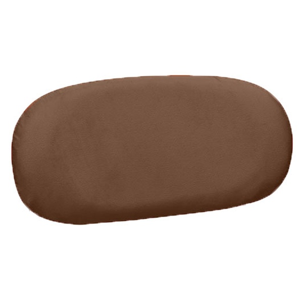 Чехол спинка к стулу Тотем, горький шоколад бархат 