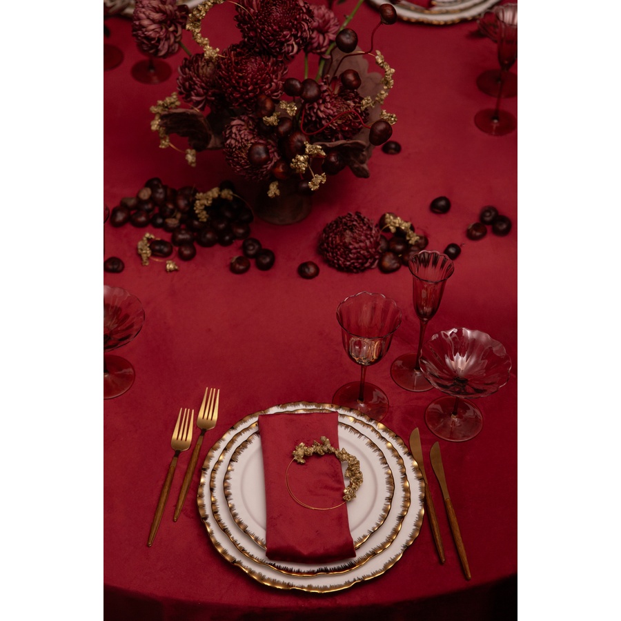 Сервировочная тарелка Sunflower Gold - Фото миниатюра 4