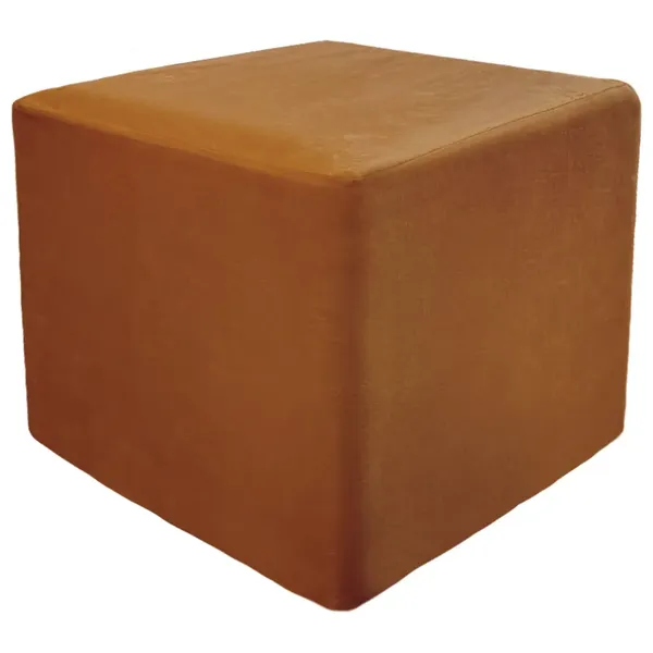 Чехол на квадратный пуф, Marigold/терракотовый