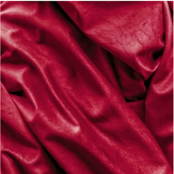 Чехол велюр Малиново-красный на журнальный стол Сквош