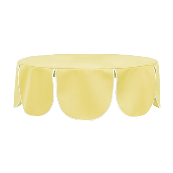 Шапочка "Yes, caap!" на коктейльный стол  Tavola, yellow submarine + белая строчка, 80см 