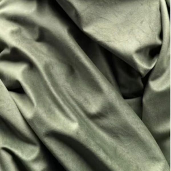 Чехол велюр шалфей на журнальный стол Сквош