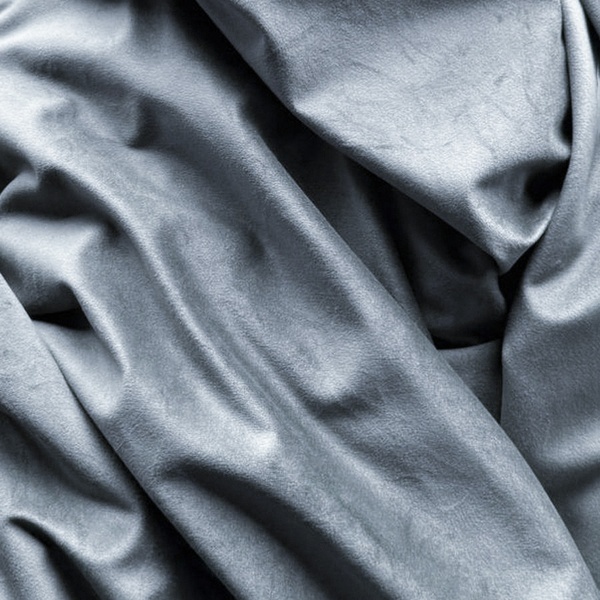 Чехол на пуф The one серо-голубой