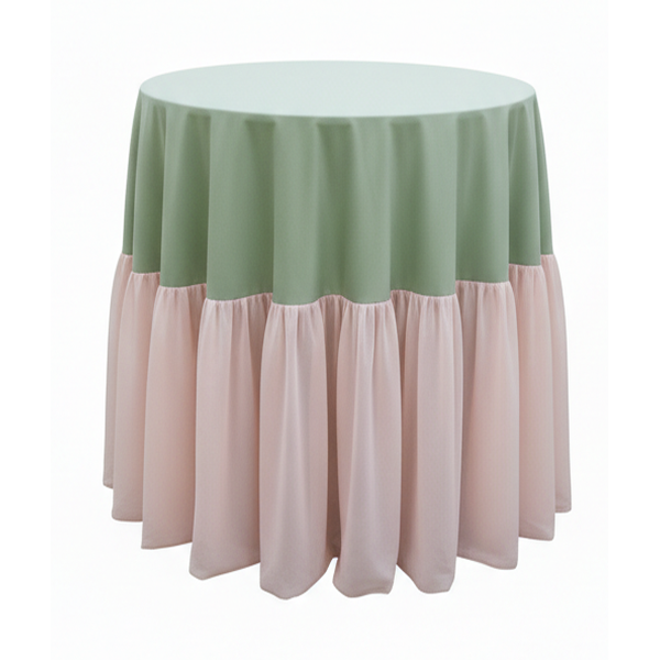 Скатерть двухцветная, пошив на заказ 