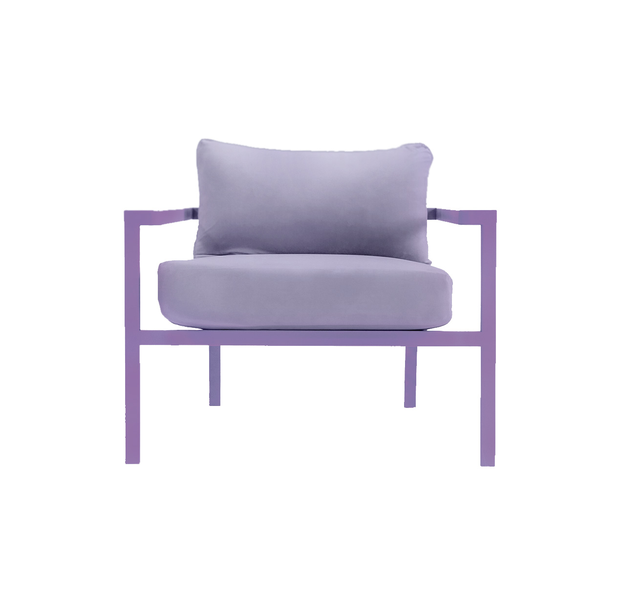 Кресло Huggi, Фиалковое мороженое violet ice cream+pale orchid - Фото основное 1