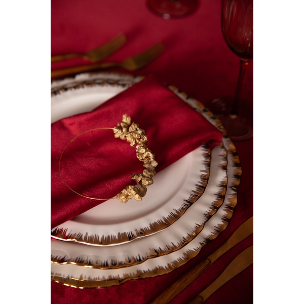 Порционная тарелка Sunflower Gold M - Фото 5