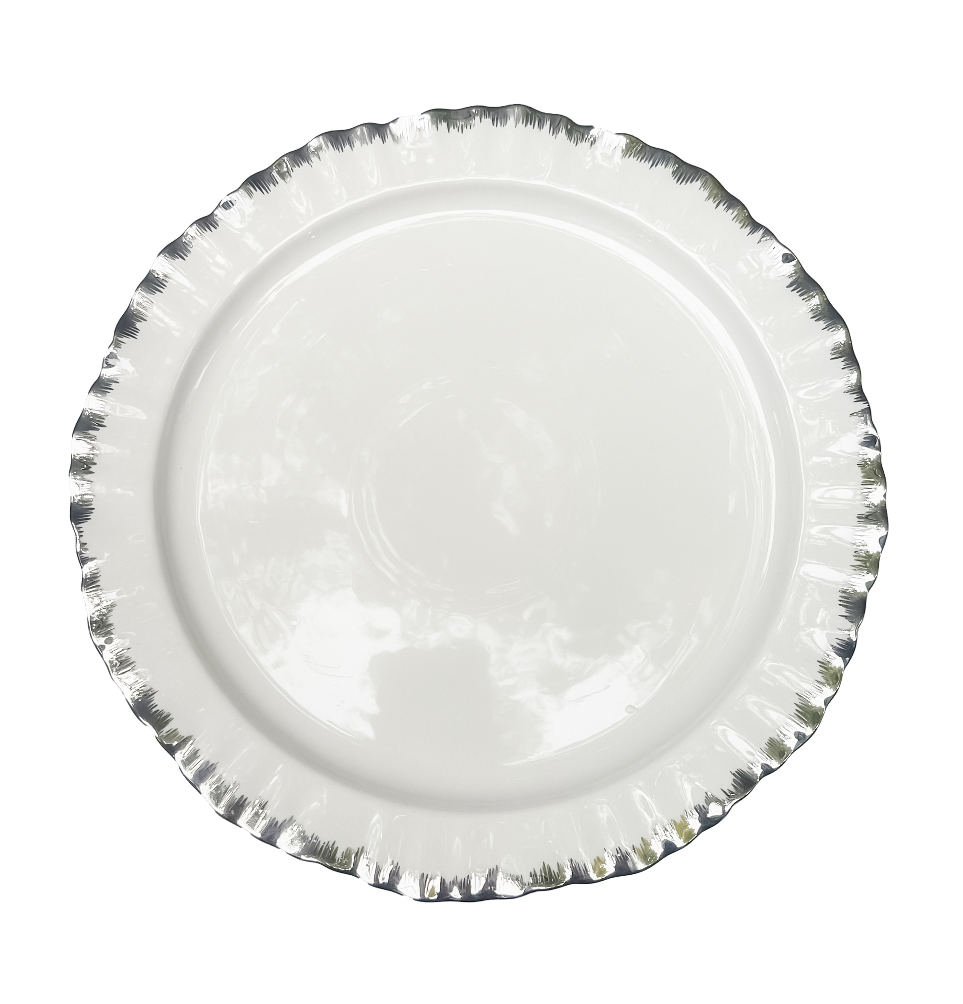 Порционная тарелка Sunflower silver M  - Фото основное 1