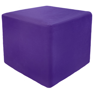 Пуф квадратный, велюр, Mysterious purple