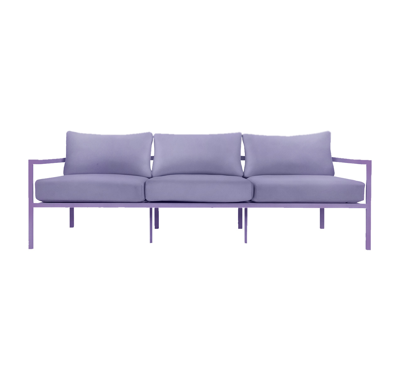 Диван Huggi L, Фиалковое мороженое violet ice cream+pale orchid - Фото основное 1