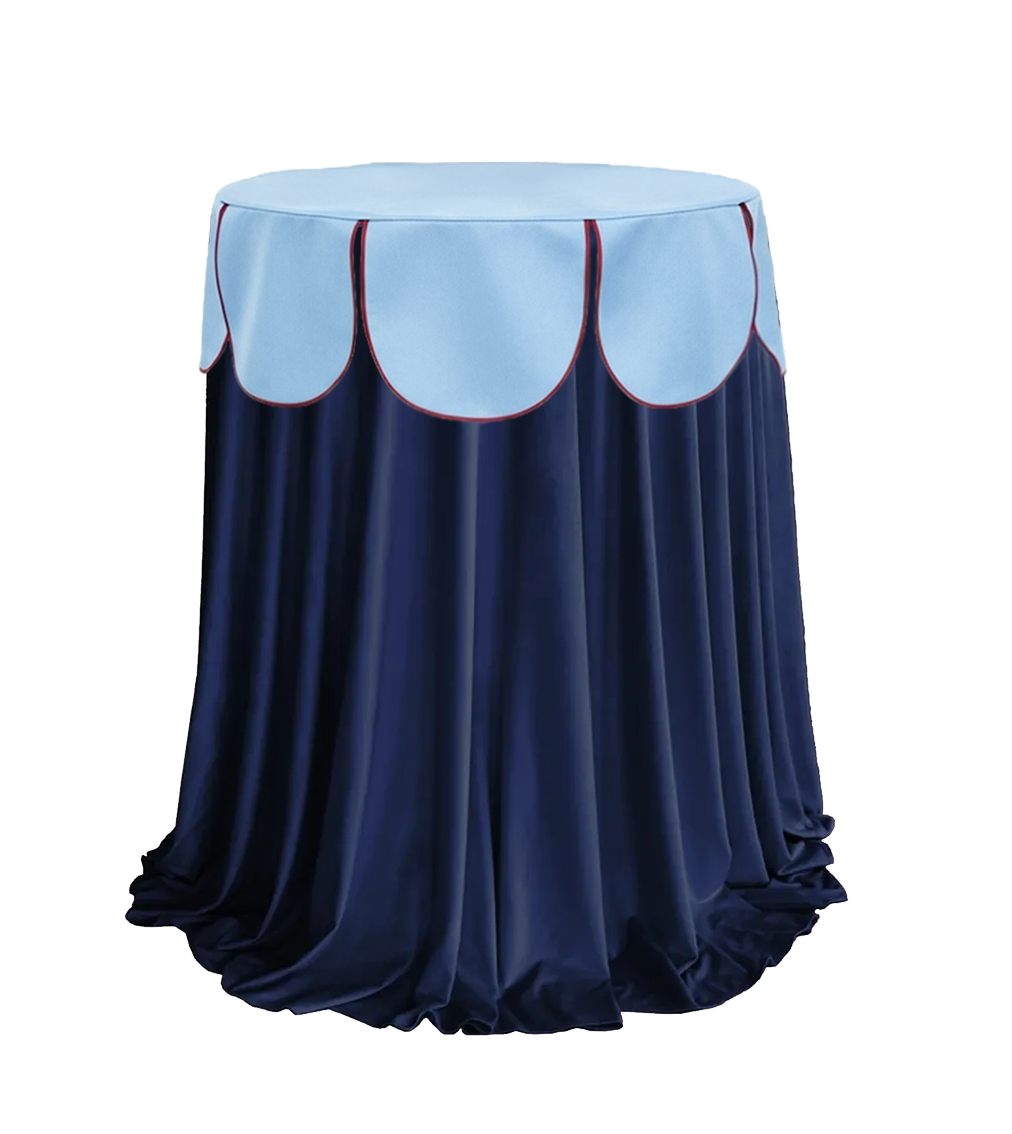 Стол "Yes, caap!" Tavola, something blue +  сапфировая скатерть, велюр - Фото основное 1