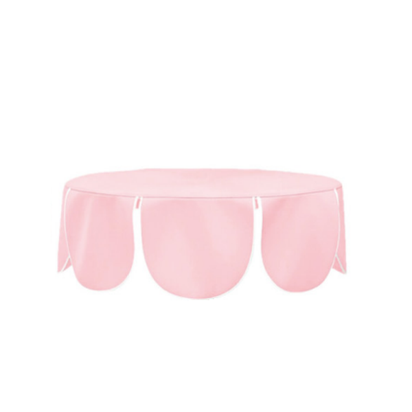 Шапочка "Yes, caap!" на коктейльный стол  Tavola, baby doll + белая строчка, велюр, 80см 