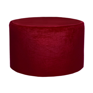 Чехол на пуф Max вишневый