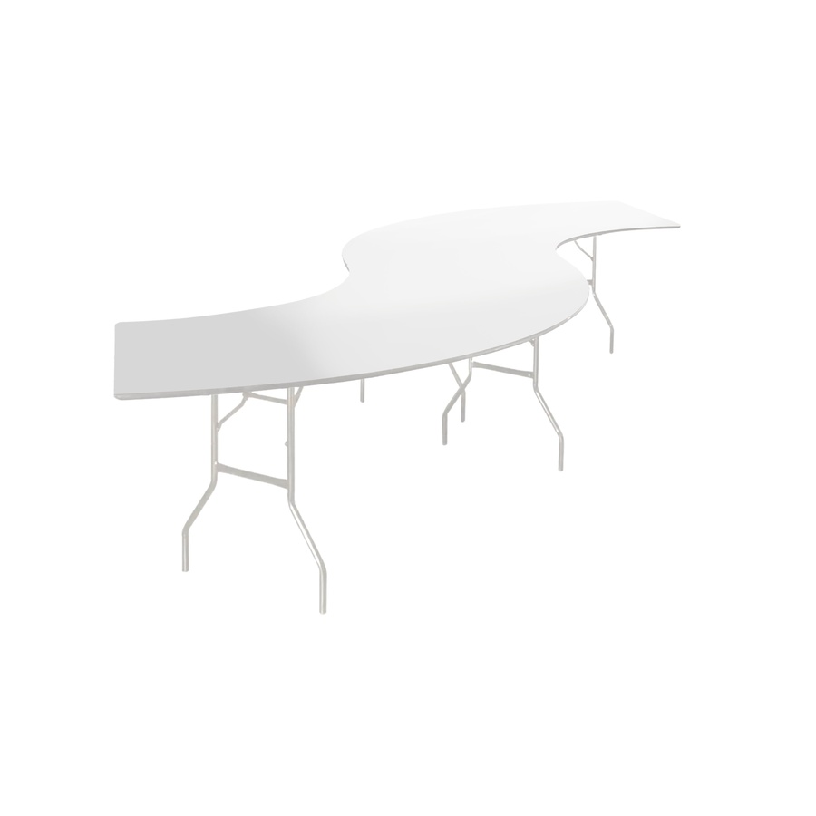 Стол "Orbit" змейка (2 модуля)  - Фото миниатюра 1