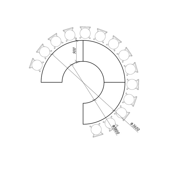 Стол "Orbit" под скатерть - Фото 4