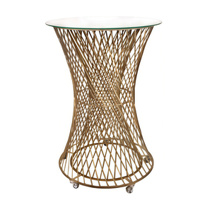 Стол для торта "Контраст" золото