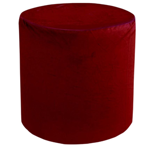 Чехол на пуф вишневый 