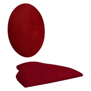 Набор подушек для стула "Вашингтон" гранатовый бархат