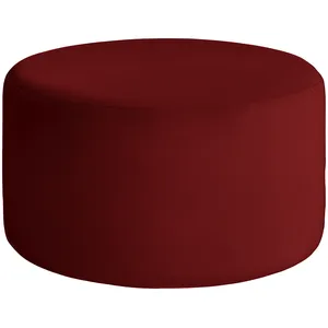 Чехол пуфик "Фуфик" макс гранатовый бархат