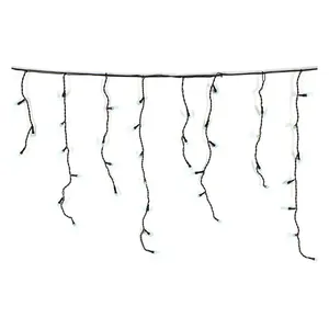 Гирлянда-бахрома "Левиосо 500" светодиодная черная ПРОДАЖА