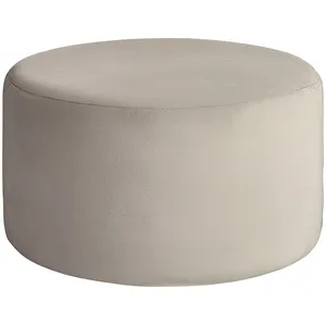 Чехол пуфик "Фуфик" макс кокосовый раф бархат