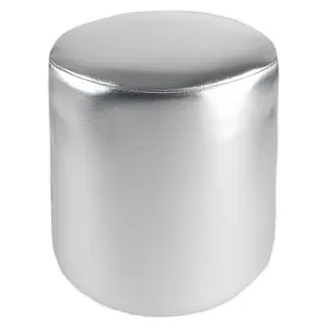 Чехол пуфик "Фуфик" мини серебро