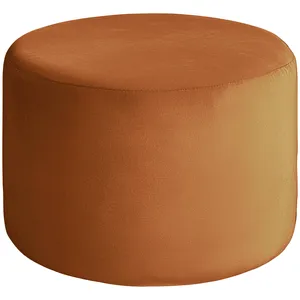 Чехол пуфик "Фуфик" миди рыжая лиса бархат