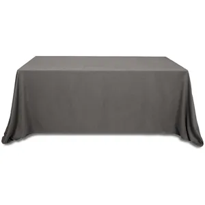 Скатерть канвас "Гамма+" темно-серая прямоугольная