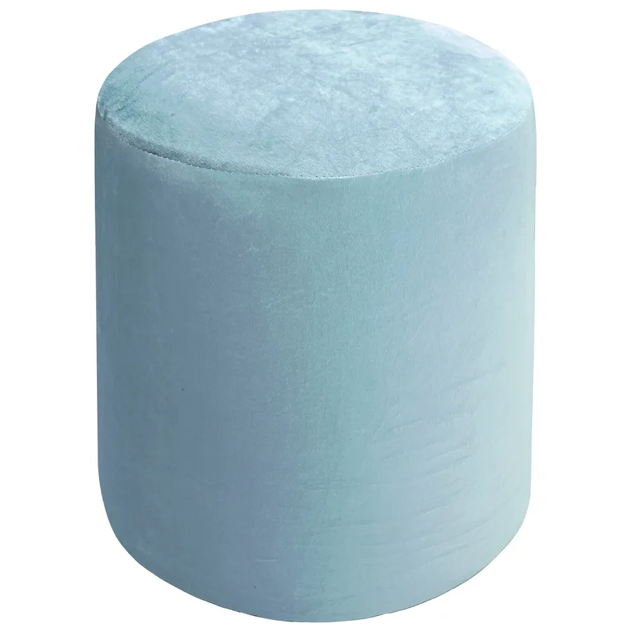 Чехол пуфик "Фуфик" мини аквамарин бархат