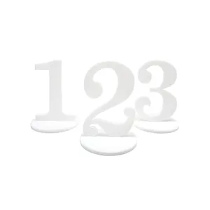 Номер "Даниэль" белый, 1-15