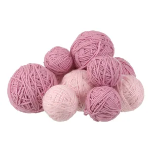 Набор из 10 клубков «Сисар» розовых