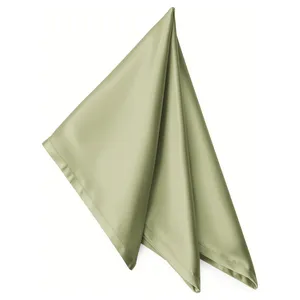 Салфетка "Шелк" | зеленая пастель