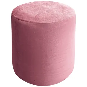 Чехол пуфик "Фуфик" мини розовая сакура бархат