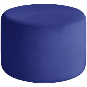 Чехол пуфик "Фуфик" миди синий Ван Гога бархат