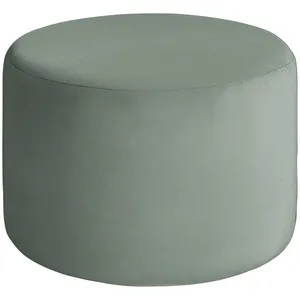 Чехол пуфик "Фуфик" миди шалфей бархат