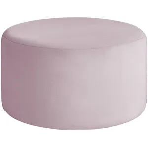 Чехол пуфик "Фуфик" макс бледно-розовый бархат