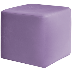 Чехол пуфик "Квадро" фиалковый бархат
