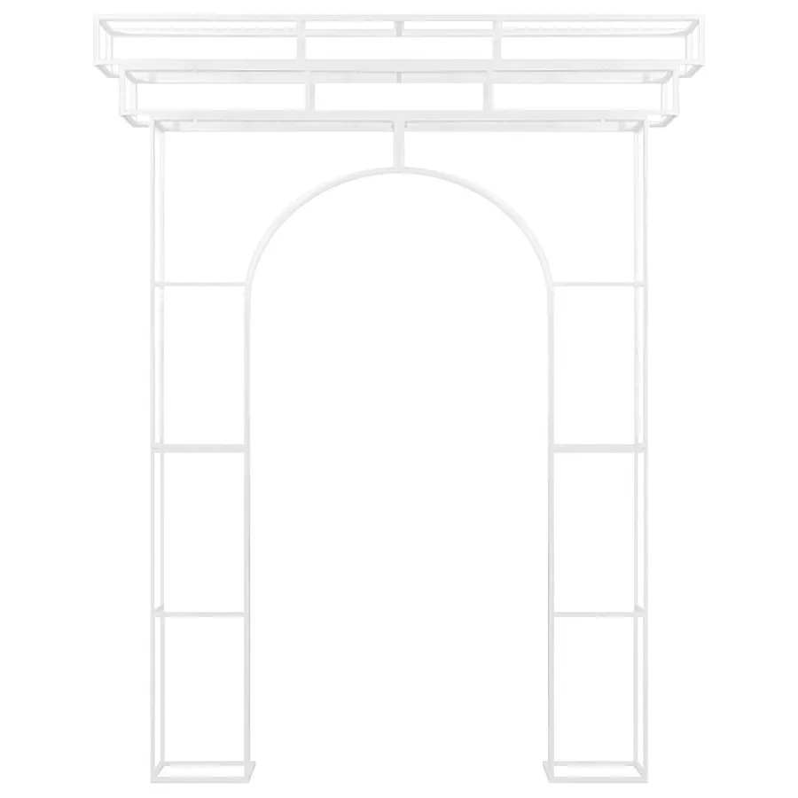 Арка "Альфа Центавра" белая - Фото основное 1