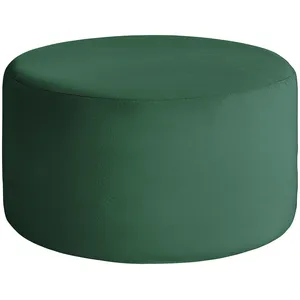 Чехол пуфик "Фуфик" макс | зеленый малахит бархат