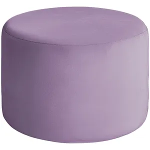 Чехол пуфик "Фуфик" миди фиалковый бархат