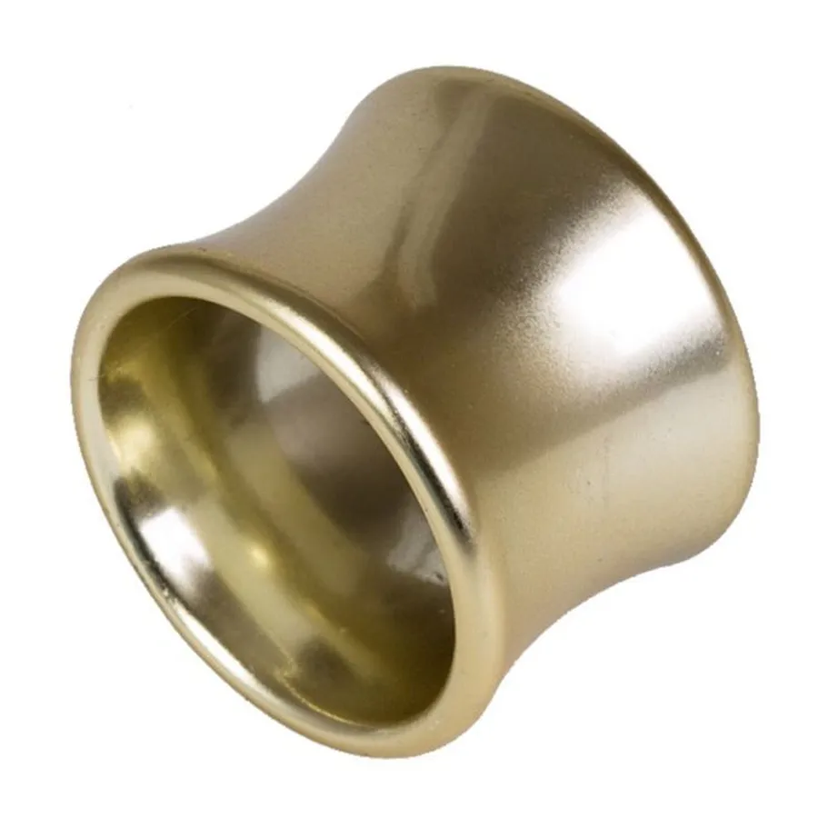 Кольцо для салфетки "Свифт" золотое - Фото основное 1