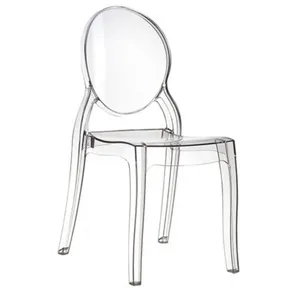 Стул Призрак GHOST прозрачный, поликарбонат