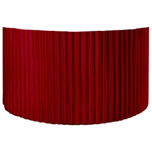 Чехол для ноги круглого стола Арис, красный бархат