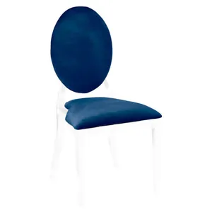 Чехол 2 шт. к стулу Вашингтон, темно-синий бархат